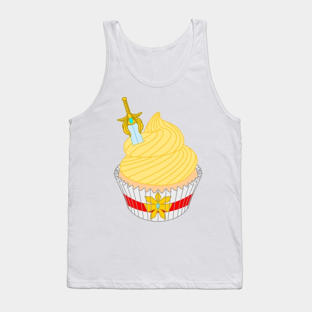 She-Ra and the Princesses of Power Cupcake Tank Top by CoreyUnlimited